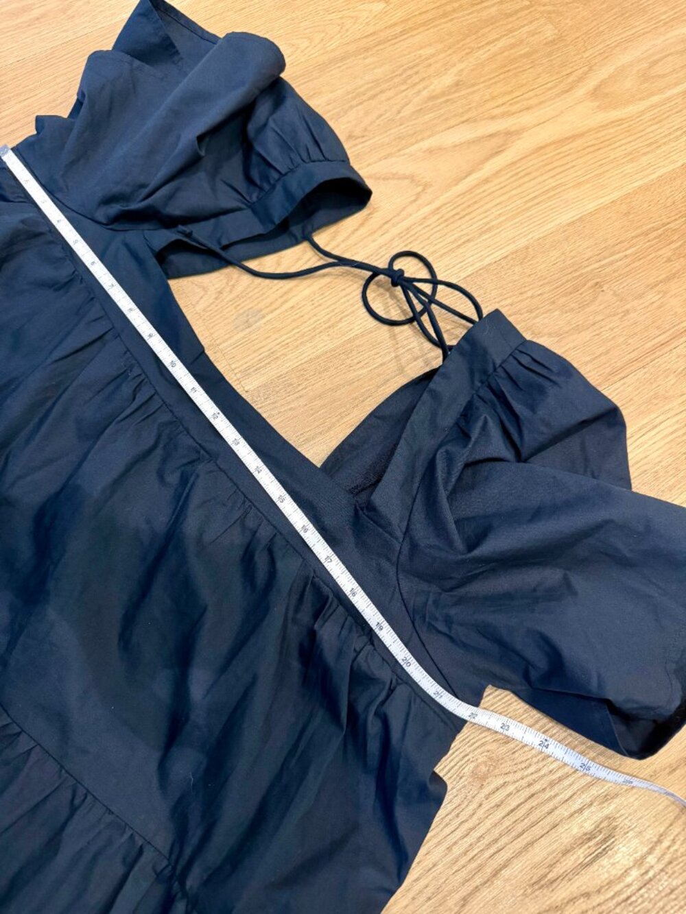 Abercrombie & Fitch Angel Sleeve Trapeze Mini Dress - NWT - XL - Picture 8 of 13